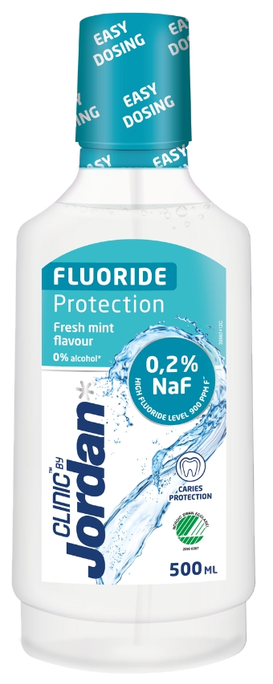 JORDAN Fluoride Protect mutes skalojamais līdzeklis, 500 ml - 1