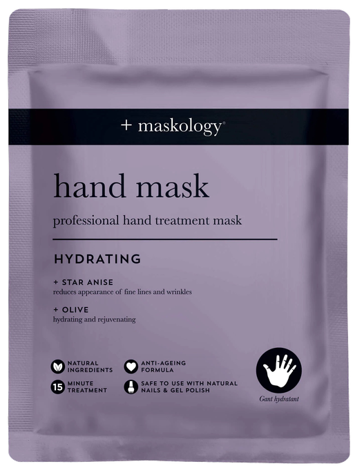 MASKOLOGY Hand maska-cimdi, 1 pāris - 1