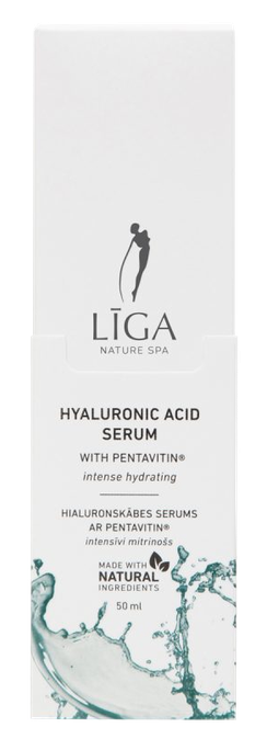 LĪGA Hyaluronic acid with Pentavitin serums, 50 ml - 1