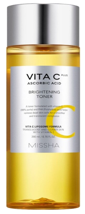 MISSHA Vita C Plus Brightening toniks, 200 ml - 1