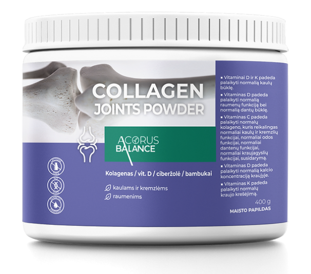 ACORUS BALANCE Collagen Joints pulveris, 400 g - 1