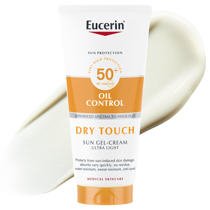 EUCERIN Sun Oil Control Dry Touch SPF 50+ krēms-gels, 200 ml - 1