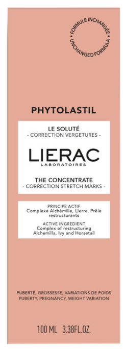 LIERAC Phytolastil, Correction Serum priemonė nuo strijų, 100 ml - 2