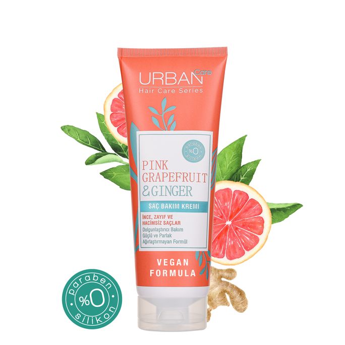 URBAN CARE Pink Grapefruit & Ginger matu kondicionieris, 250 ml - 2