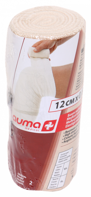 LAUMA MEDICAL 12 cm x 0,6 m elastīga medicīniskā saite, 1 gab. - 1