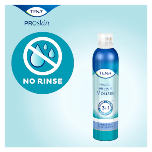 TENA Wash Mousse attīrošas putas, 400 ml - 3