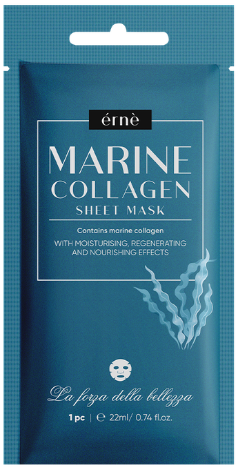 ERNE Marine Collagen auduma sejas maska, 22 ml - 1