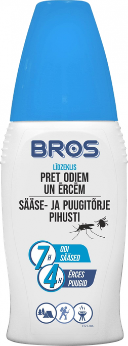 BROS līdzeklis pret odiem un ērcēm, 100 ml - 1