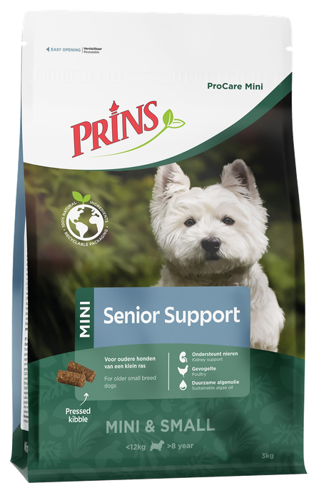 PRINS ProCare Mini Senior Support sausā barība, - 1