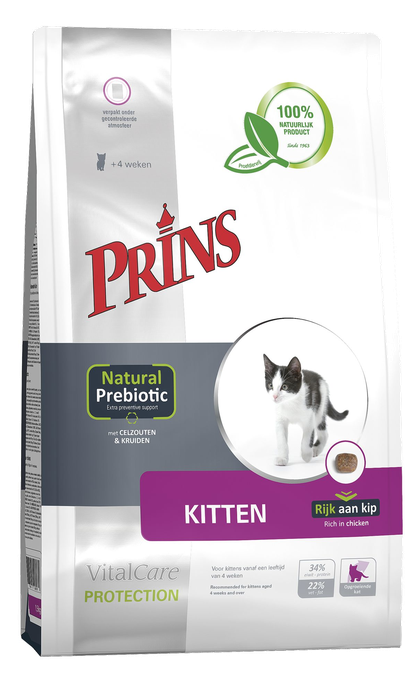 PRINS VitalCare Protection Kitten sausā barība, - 1