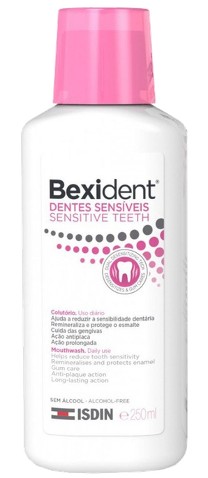 ISDIN Bexident jutīgiem zobiem mutes skalojamais līdzeklis, 250 ml - 1
