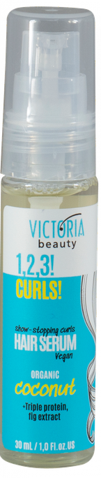 VICTORIA BEAUTY 1,2,3! Curls! for Curly Hair serums matiem, 30 ml - 1