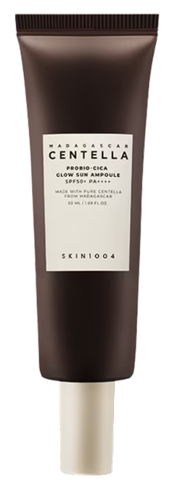 SKIN1004 Madagascar Centella Probio-Cica Glow Sun Ampoule saules aizsargkrēms, 50 ml - 1