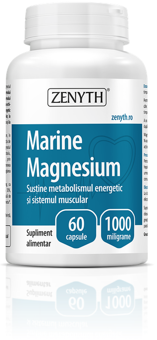 ZENYTH Marine Magnesium kapsulas, 60 gab. - 1