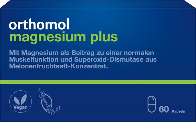 ORTHOMOL Magnesium Plus kapsulas, 60 gab. - 1