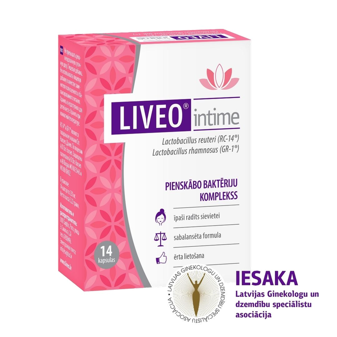 LIVEO Intime kapsulas, 14 gab. - 1