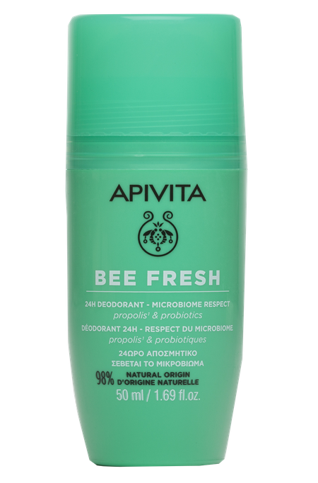 APIVITA Bee Fresh 24h Microbiome Respect dezodorants, 50 ml - 1