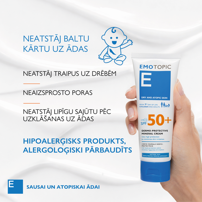 PHARMACERIS E Emotopic SPF 50+ krēms, 75 ml - 5