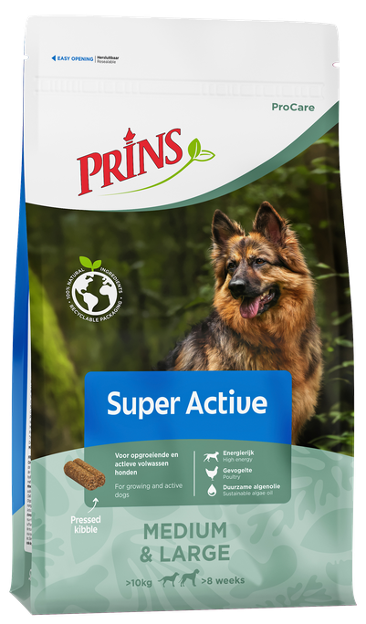 PRINS ProCare Super Active sausā barība, 20 kg - 1