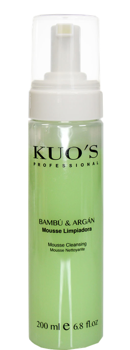 KUOS Bamboo Argan attīrošas putas, 200 ml - 1