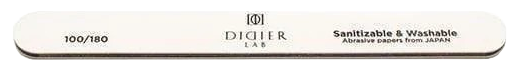 DIDIER LAB Straight Speedy White 100/180 nagu vīlīte, 1 gab. - 1