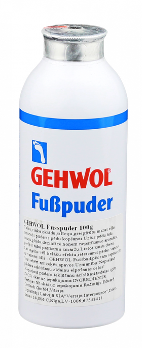 GEHWOL Fusspuder pūderis, 100 g - 1