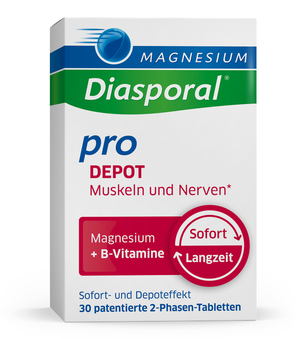 MAGNESIUM DIASPORAL Pro Depot Muskuļiem Un Nerviem tabletes, 30 gab. - 3