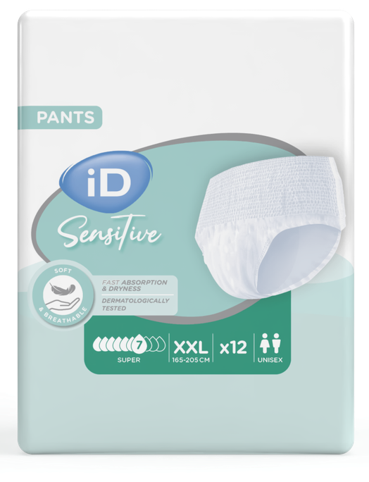 ID Sensitive Pants Super XXL (165-205 cm) biksītes, 12 gab. - 1