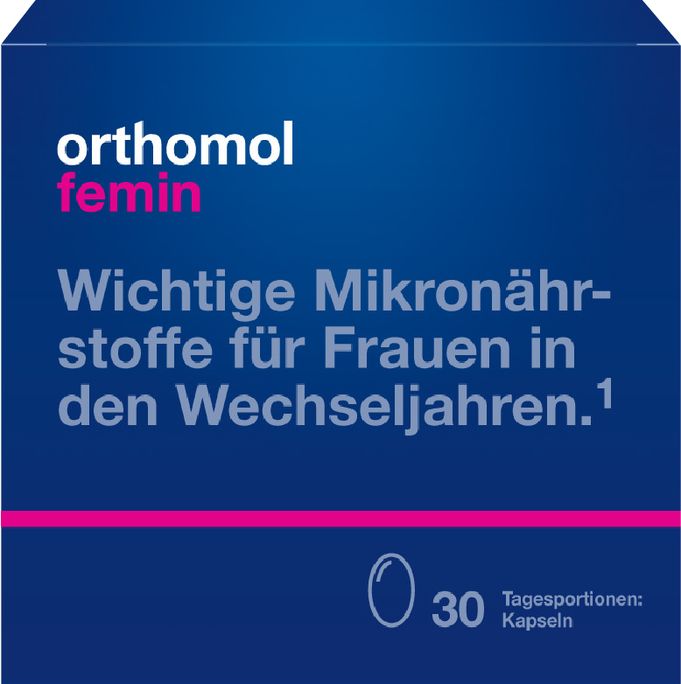 ORTHOMOL Femin kapsulės, 30 vnt. - 1