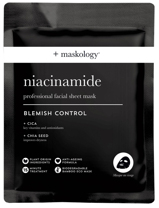 MASKOLOGY With Niacinamide sejas maska, 22 ml - 1