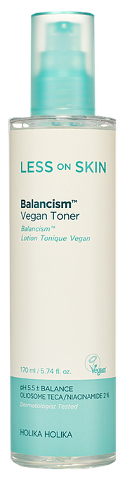 HOLIKA HOLIKA Less On Skin Balancism Vegan toniks, 170 ml - 1