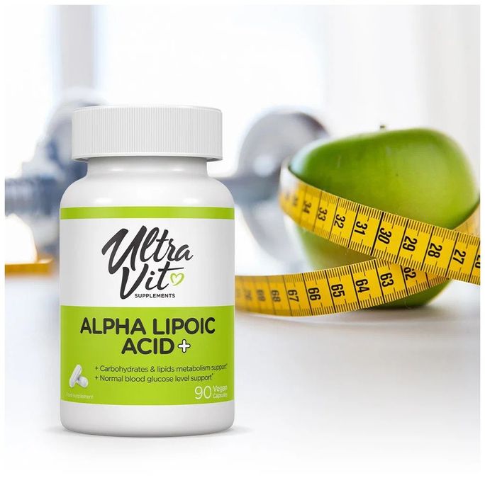 ULTRAVIT   Alpha Lipoic Acid kapsulas, 90 gab. - 3