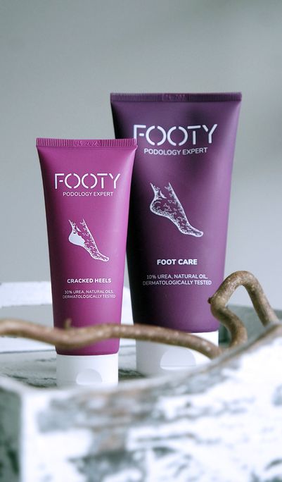 FOOTY Foot Care 10 % Urea krēms kājām, 175 ml - 2