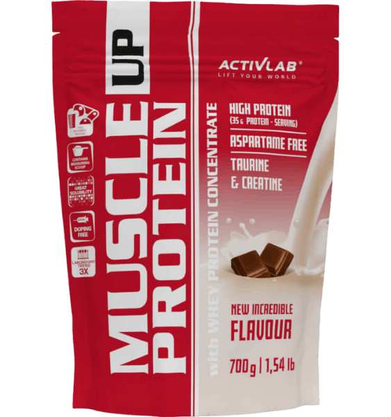 ACTIVLAB Muscle Up Protein Chocolate, šokolado skonio, 700 g - 1