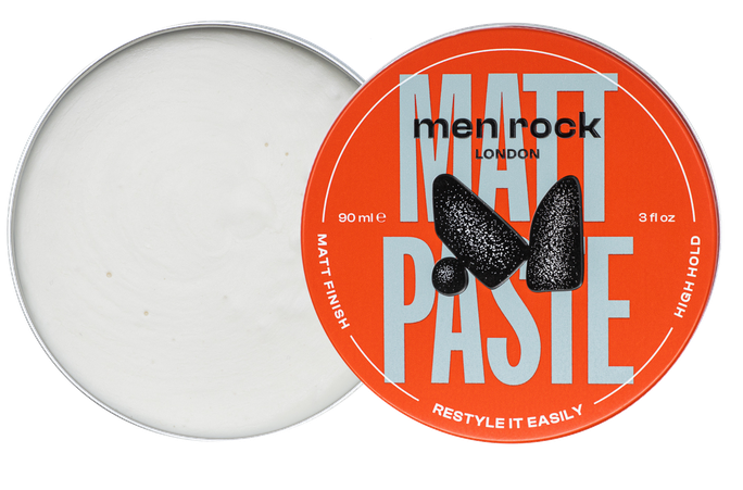 MEN ROCK High Hold Matt Finish, Matt pasta, 90 ml - 1