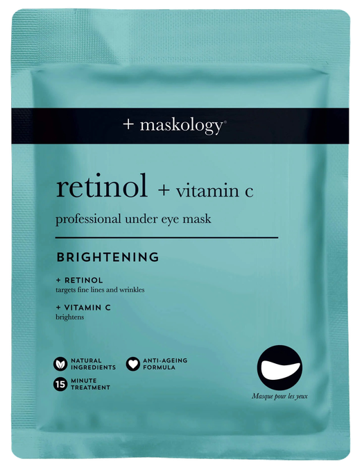 MASKOLOGY With Retinol Eye maska ādai ap acīm, 3 pāri - 1