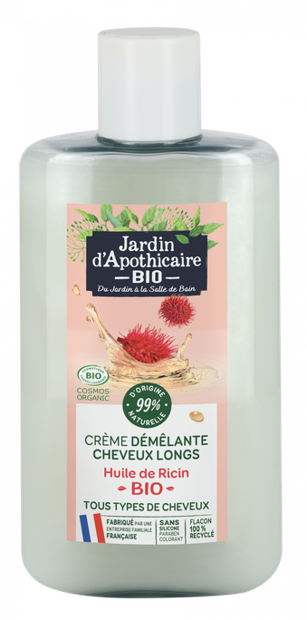 JARDIN D'APOTHICAIRE Ar rīcineļļu ekoloģisks matu krēms, 200 ml - 1