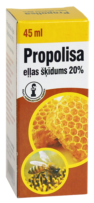 RFF Propolisa Eļļas 20 % eļļa, 45 ml - 1