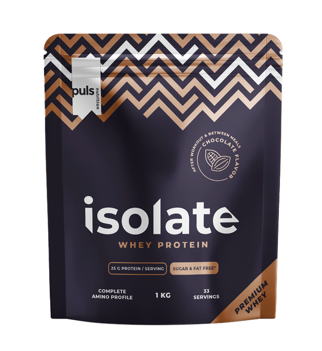 PULS NUTRITION Whey Isolate Chocolate pulveris, 1000 g - 1
