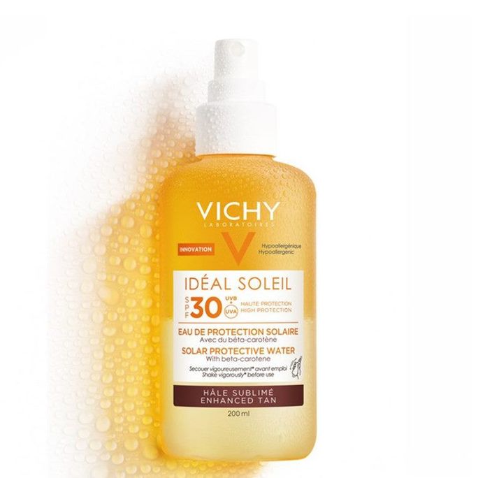 VICHY Ideal Soleil Bronzing SPF30 saules aizsargūdens, 200 ml - 2