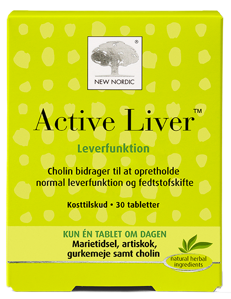 NEW NORDIC Active Liver tabletes, 30 gab. - 1