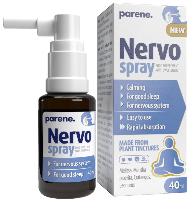 PARENE Nervo Spray dulksna, 40 ml - 1