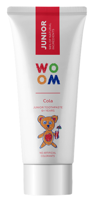 WOOM Junior Cola 6+ gadi zobu pasta, 50 ml - 1
