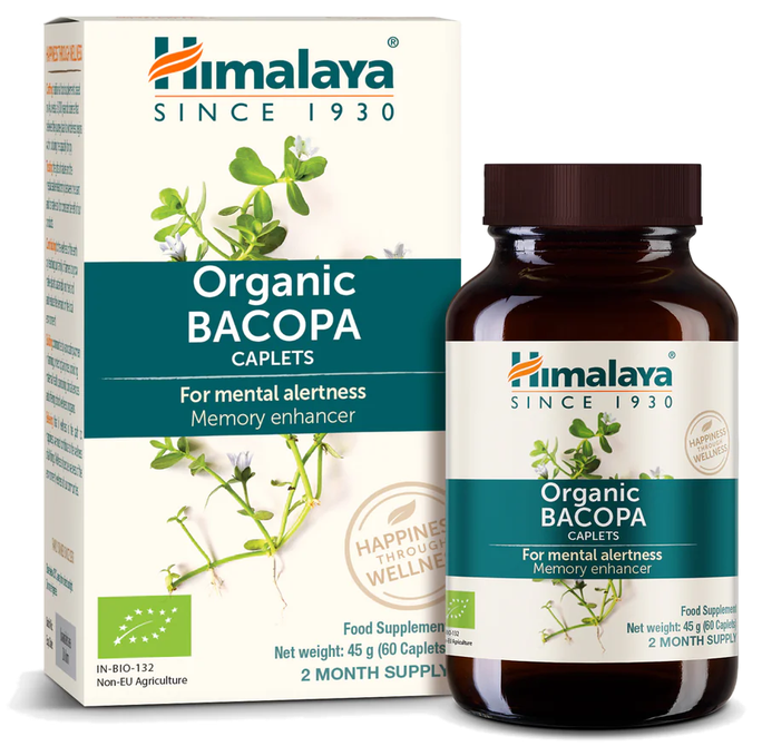 HIMALAYA Bacora Organic kapsulas, 60 gab. - 1