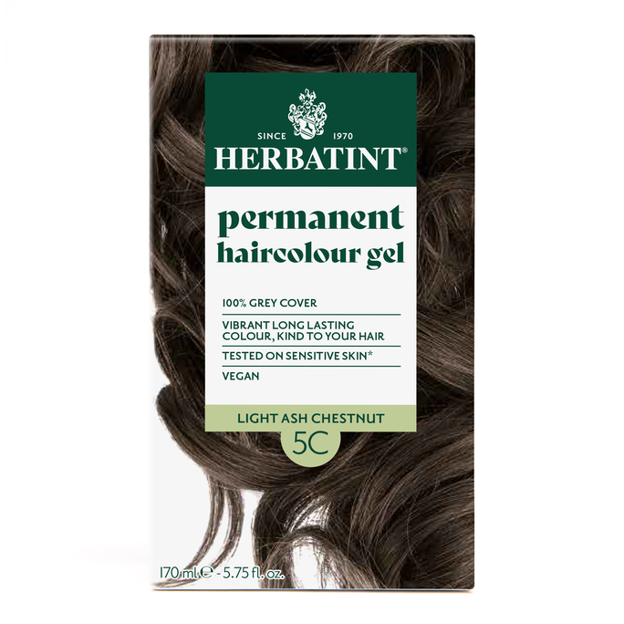 HERBATINT 5C Light Ash Chestnut matu krāsa, 170 ml - 2