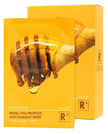 DR.CEURACLE Royal Vita Propolis auduma sejas maska, 10 gab. - 1