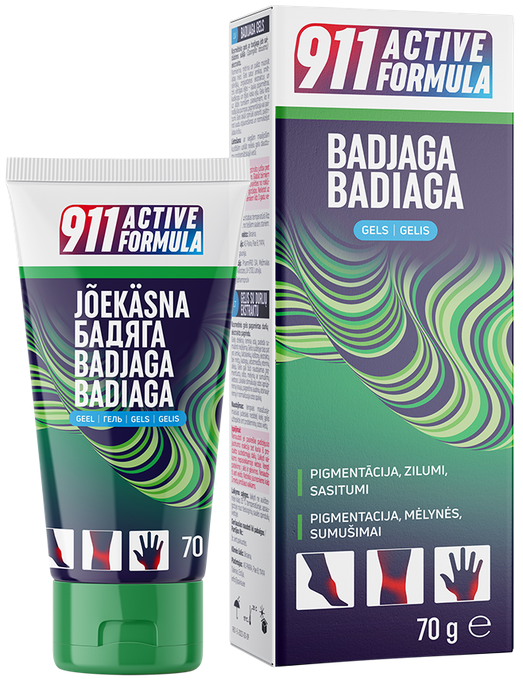 911 Active Formula Badiaga gels, 70 g - 1