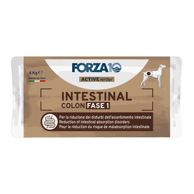 FORZA10 Active Vetdiet Intestinal Colon Fase 1, Suņiem sausā barība, 4 kg - 3