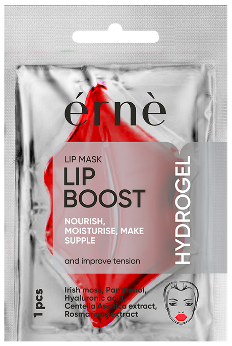 ERNE Lip Boost Hydrogel maska lūpām, 1 gab. - 1