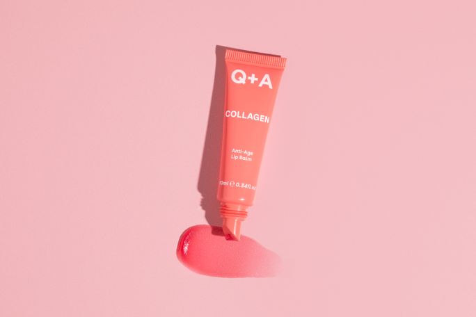 Q+A Collagen Tinted Smoothing lūpų balzamas, 10 ml - 2